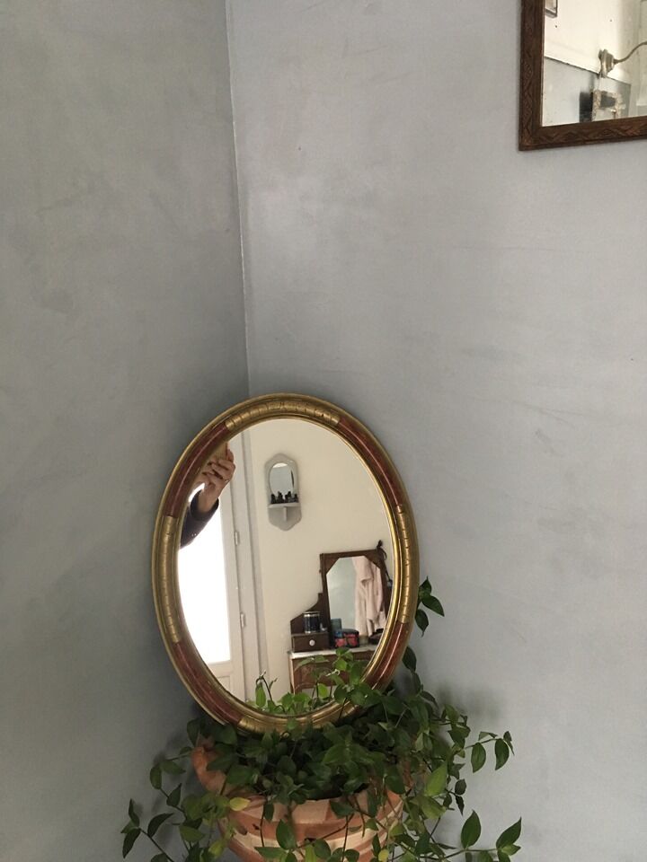 Miroir ovale