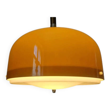 Rare Midcentury Pendant Meblo, designed by Harvey Guzzini, Italy, 1970s