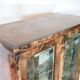 Illuminated Display Cabinet by Aldo Tura – Goat Leather & Parchment, 1970s, Milan