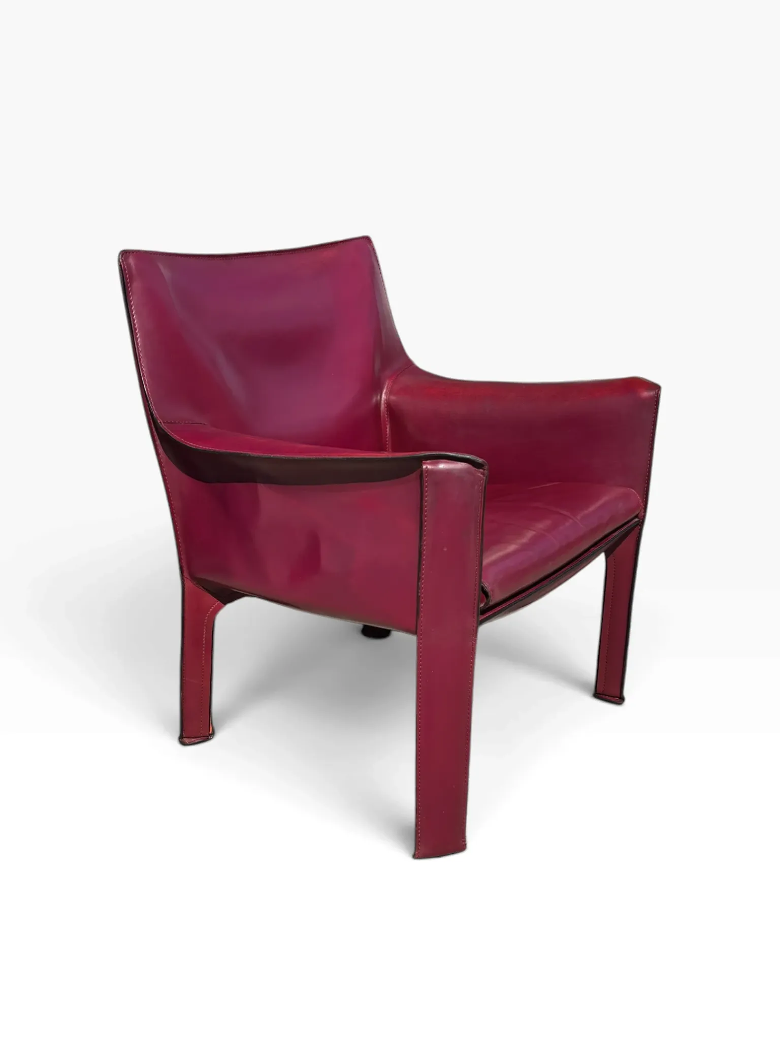 Fauteuil Cab 414 par Mario Bellini pour Cassina