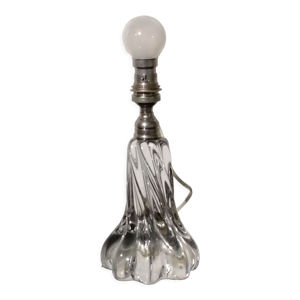Lampe en cristal fabriqué - france