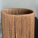 Vintage Danish rope table lamp