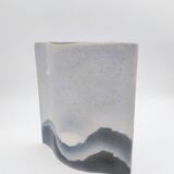 Vase en porcelaine décorée Virebent France