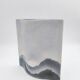 Vase en porcelaine décorée Virebent France