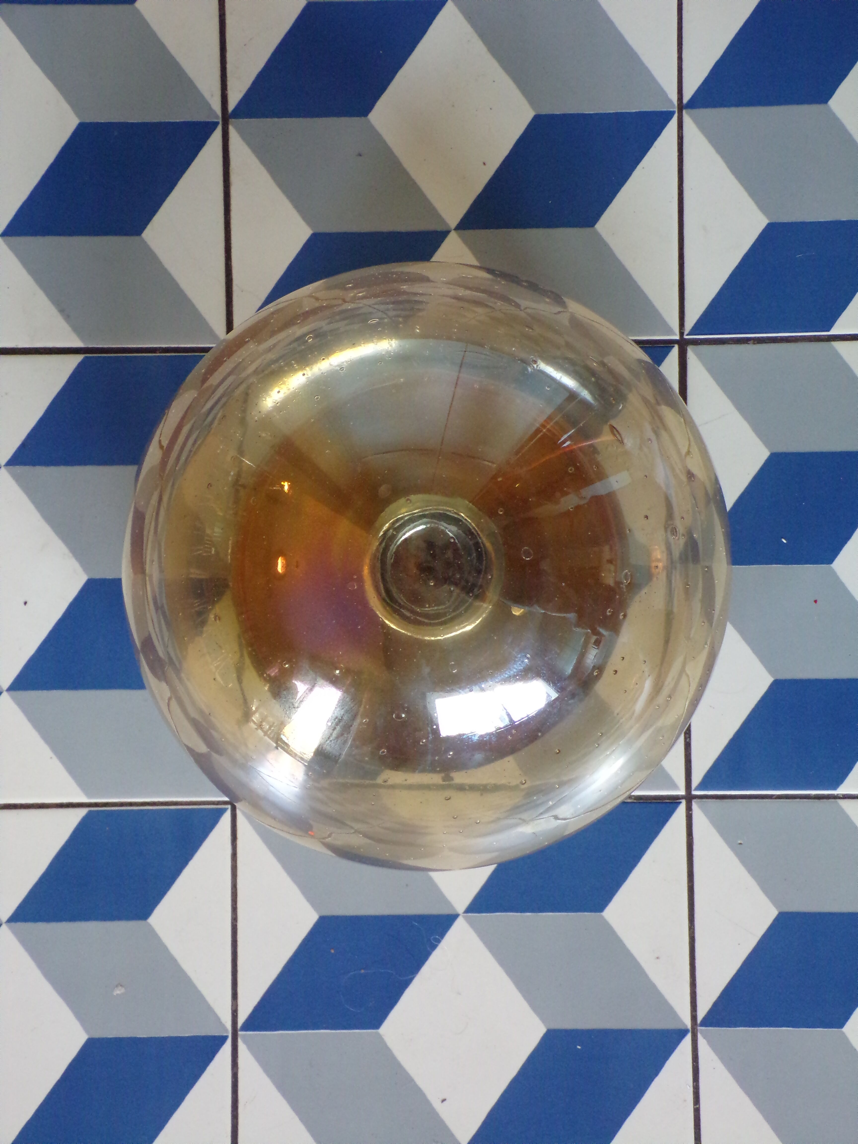 German space age ceiling lamp