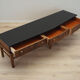 Walnut console, Danish design, 1960s, production Denmark