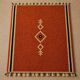 Tapis berbère orange artisanal 250/150cm