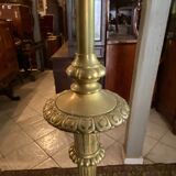 Floor lamp with adjustable height in bronze XIXth style Restoration feet claws