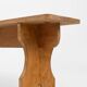Art Deco Bench in Wood, France, 1940s