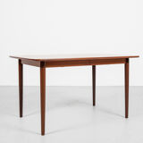 Midcentury extendable dining table in teak by Alf Aarseth for Gustav Bahus 1960s