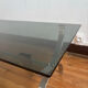 Vintage chrome coffee table