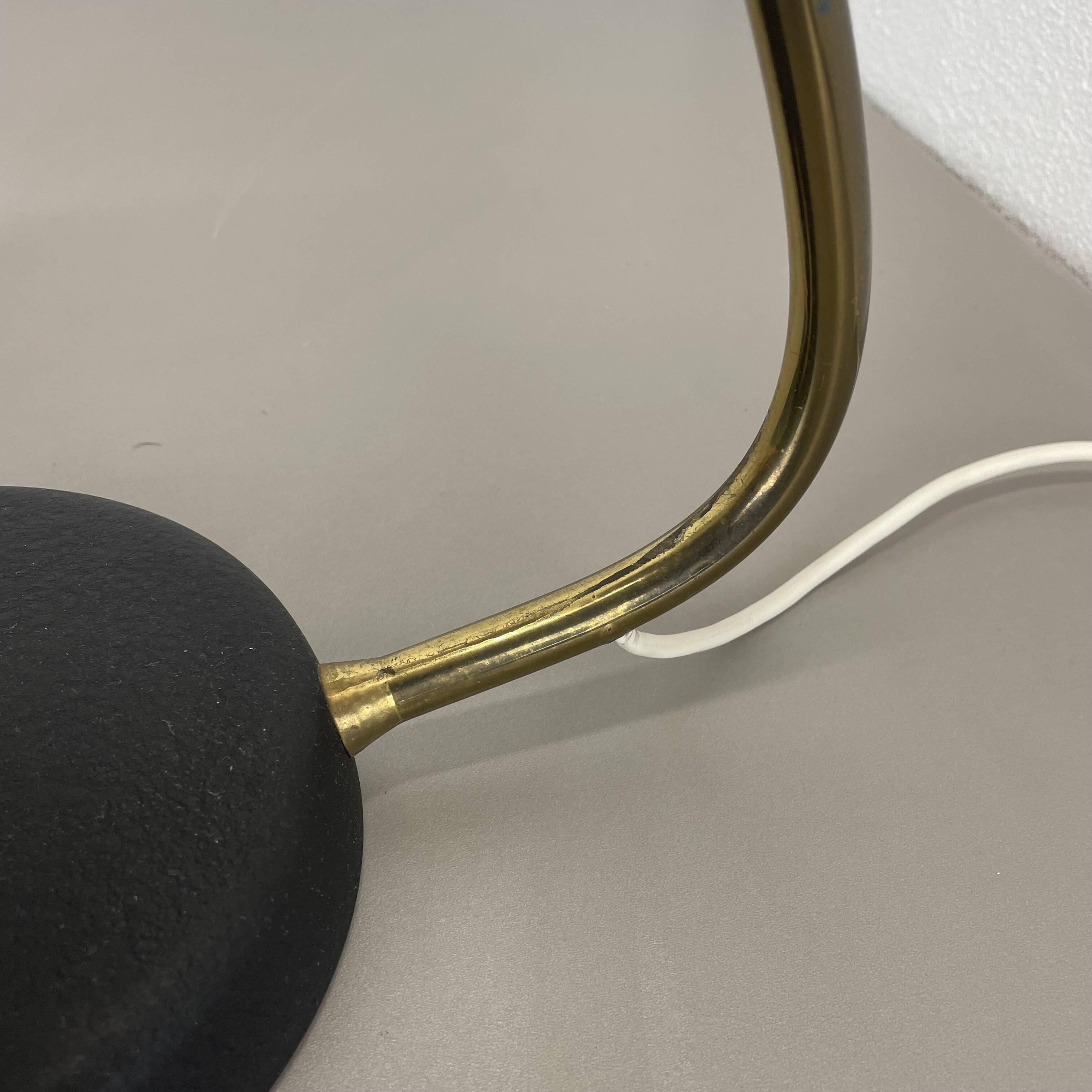 Original Modernist Yellow Metal Table Lamp by Cosack Leuchten, Germany 1960s