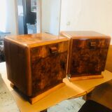 Pair of Art Deco bedside tables