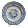 Antique English plate 19th century blue transferware CEM Clementson Brothers