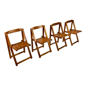 Ensemble de 4 chaises pliantes