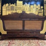Sofa - Restoration period bench in mahogany