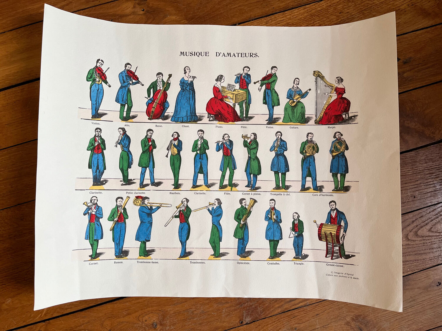 Epinal imagery engraving