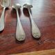Christofle - 5 table spoons model Marot Bérain in silver-plated metal