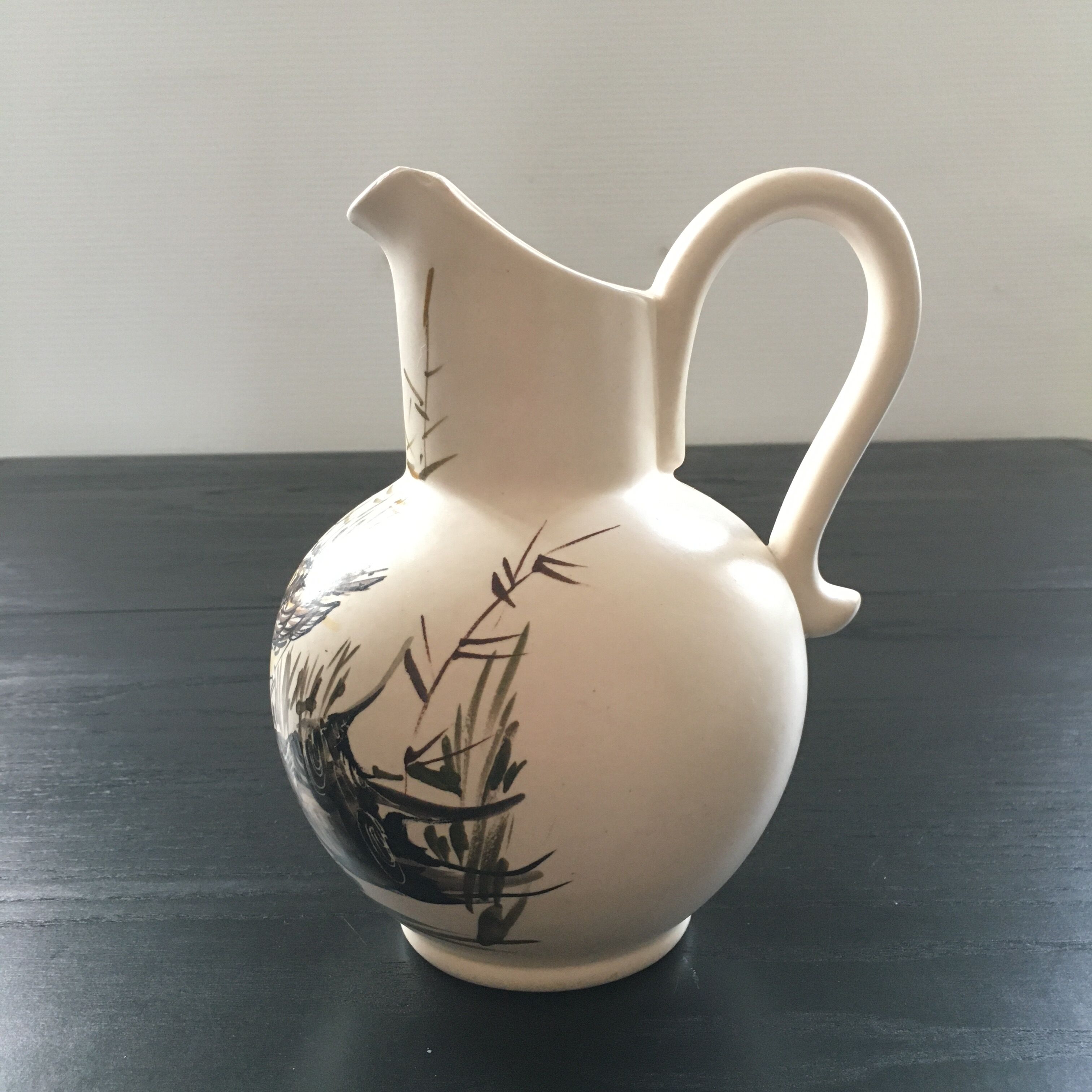 Widgeon decoration pitcher