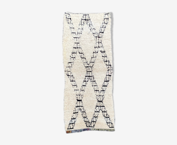 Tapis berbere Beni Ouarain 105x260 cm