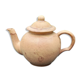 Round teapot 50cl, in matte sandstone, circa 1970's