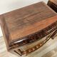Tuscan Art Decò bedside tables from the 1940s in walnut burl