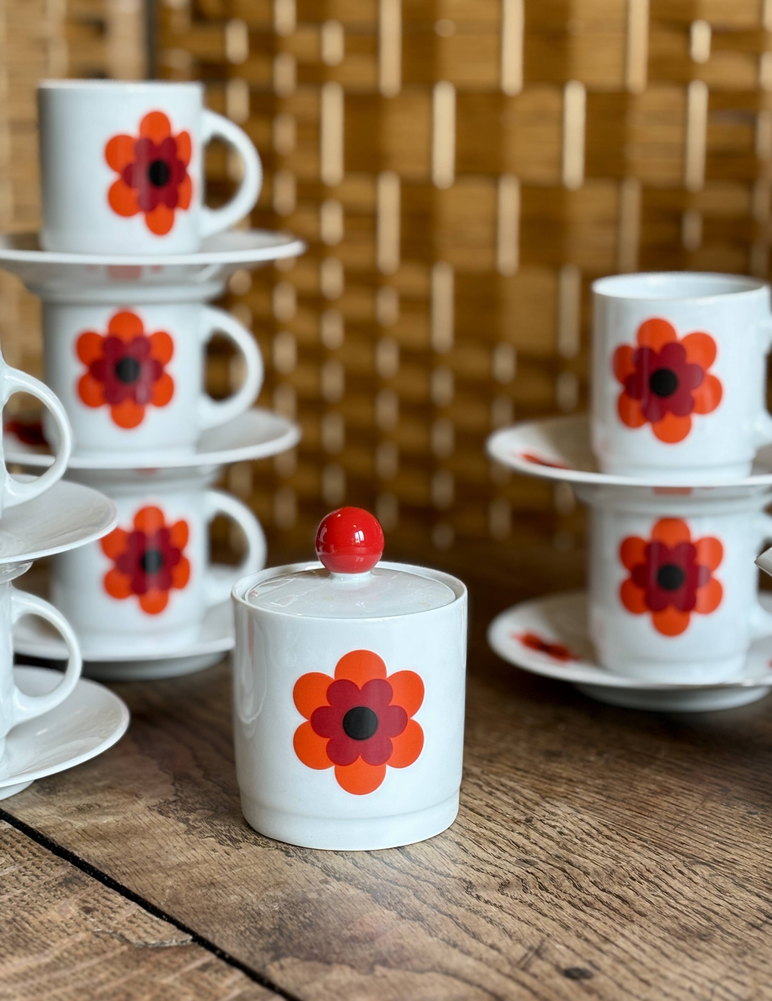 Vintage coffee service, Scherzer Bavaria