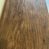 Antique wooden fireplace mantel