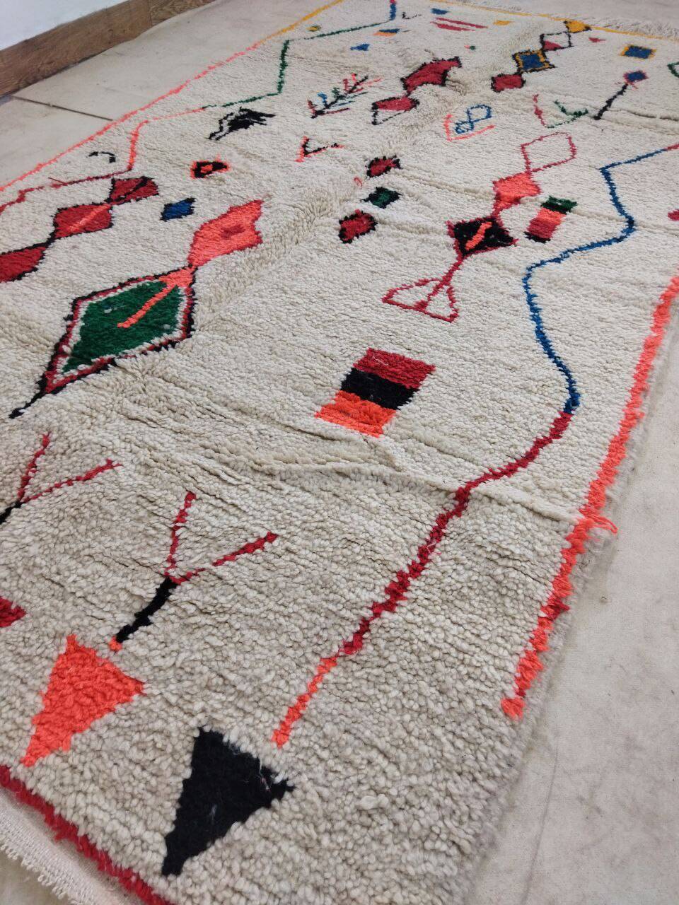 Handmade Moroccan Berber Rug 278 X 152 CM