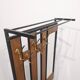 Vintage coat rack with trunk