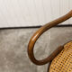 Fauteuil scandinave Fischel cannage 1900