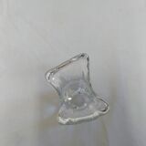 Daum crystal soliflore signed