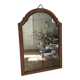 Antique tall round mirror