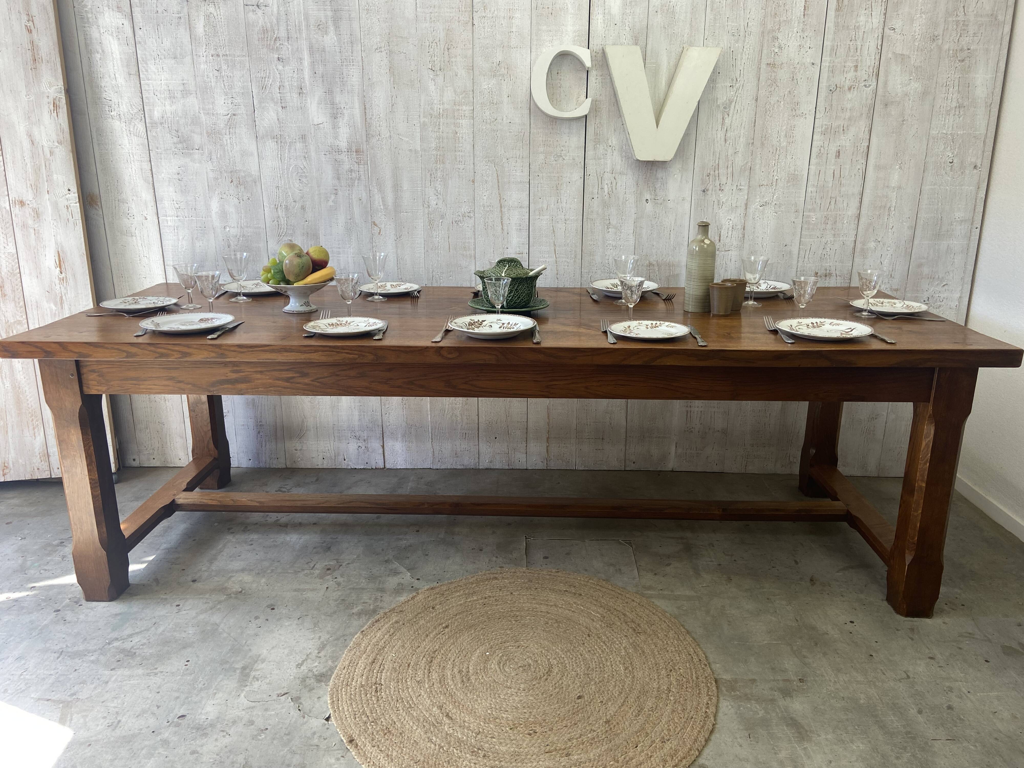 Farmhouse table 250x89cm