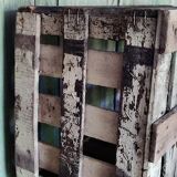 Old wooden crate
