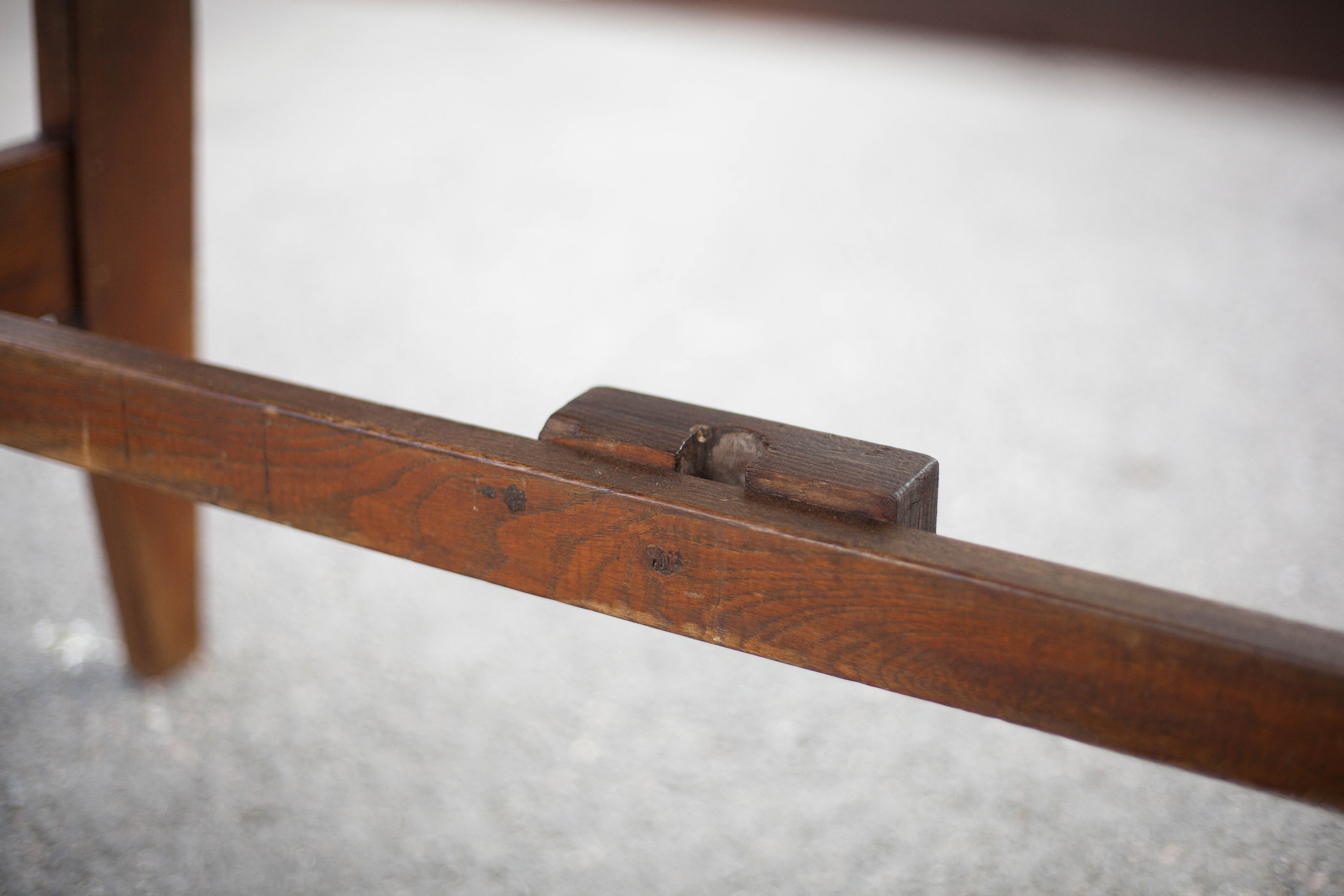 Rene gabriel table, 50s wood table, dining table, kitchen, veranda