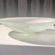 Contemporary artisanal blown glass suspension