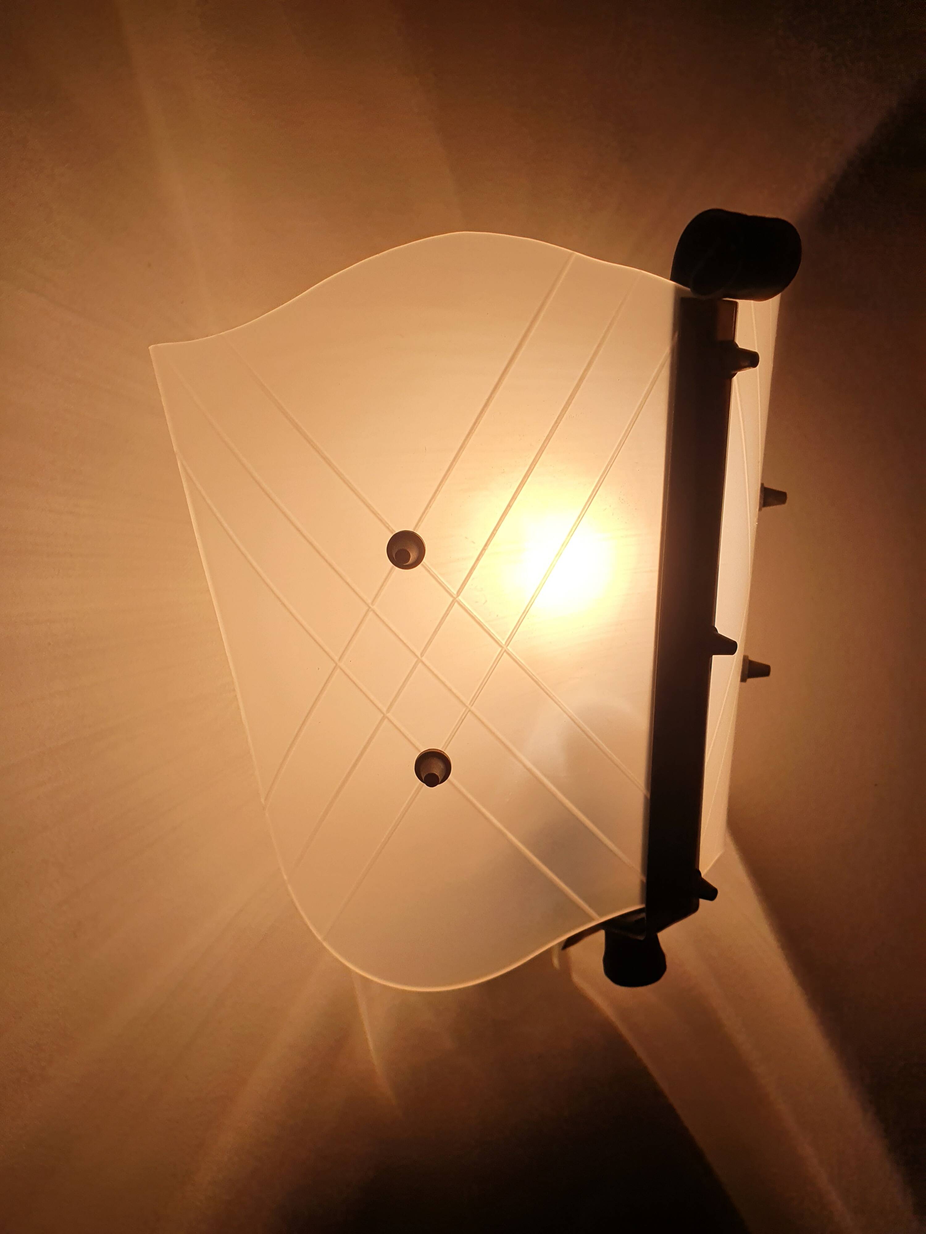Pair of 1950s butterfly wall lights