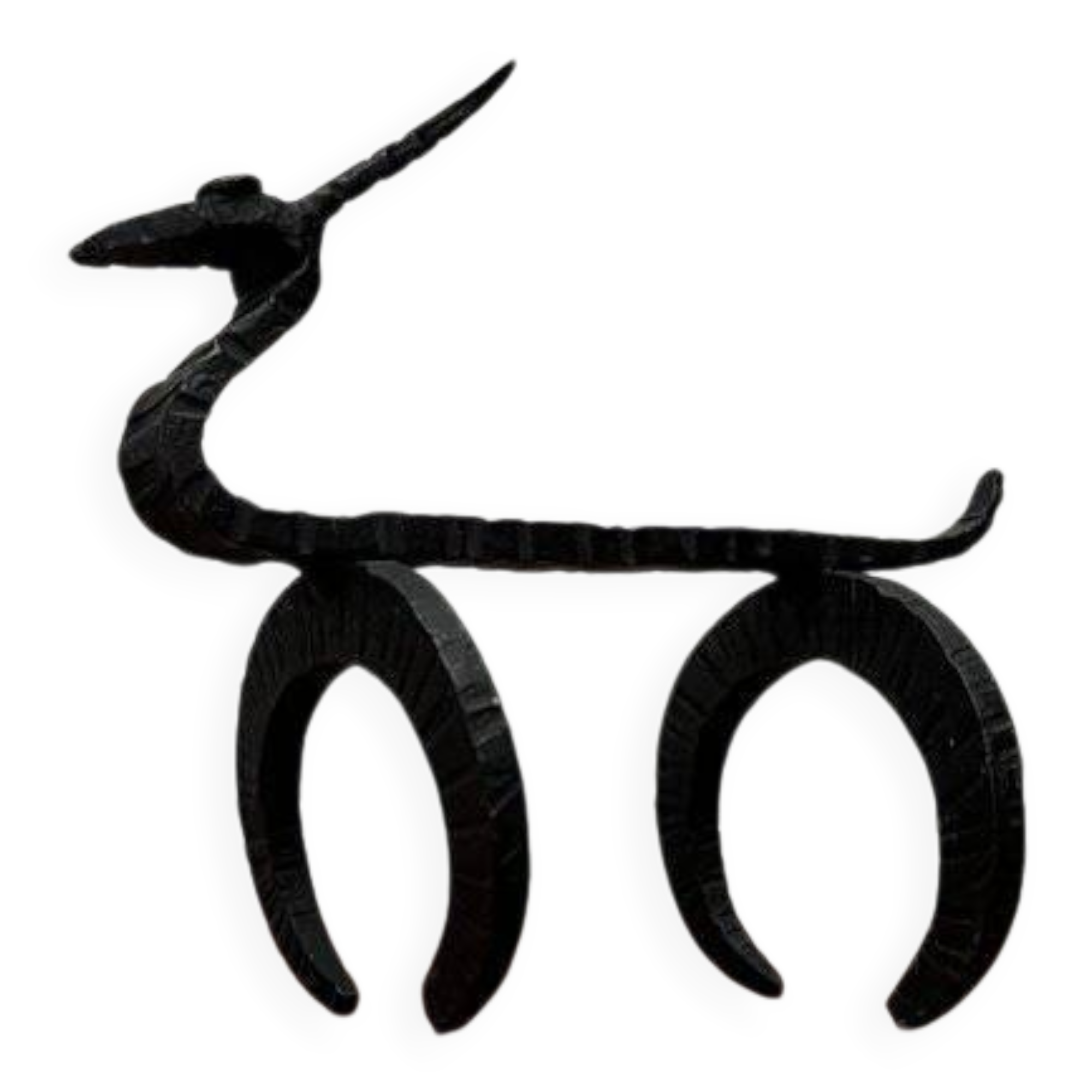 Animal sculpture, 1960s, wrought iron