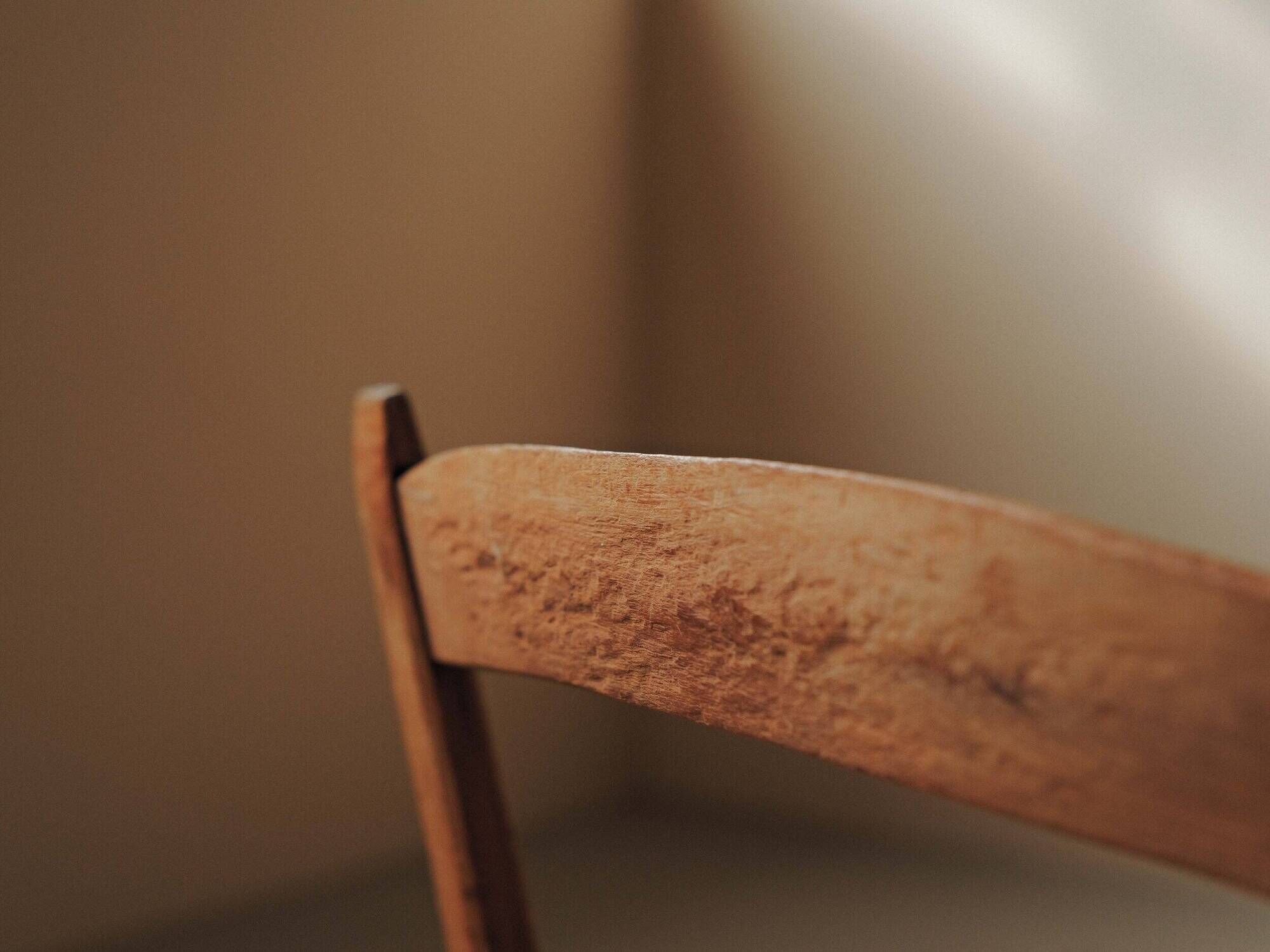 Wood and straw armchair, Popular Art, Auvergne, around 1900