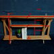 Art nouveau murale shelf