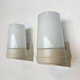 2 appliques en verre par Sigvard Bernadotte pour Ifö, années 1960