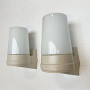Set of glass wall lamps by Sigvard Bernadotte for Ifö, 1960’s