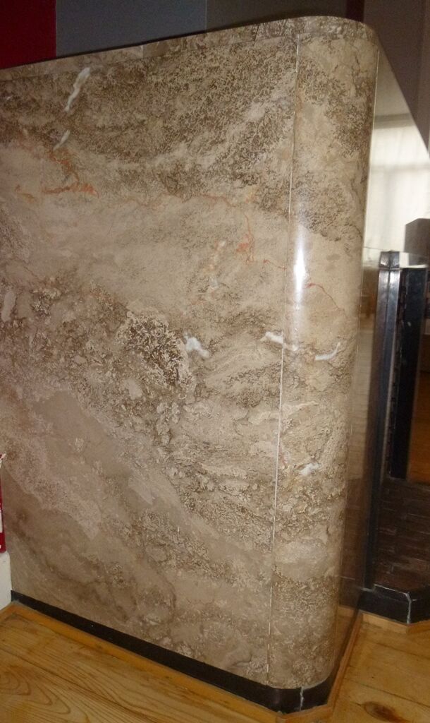 Art Deco marble fireplace 1930