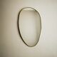 Brass mirror 60cm
