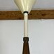 Scandinavian opaline pendant light from the 60s