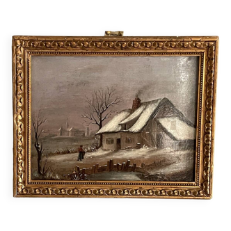 Tableau ancien sur bois