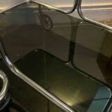 Set of 2 rolling tables, chic and refined