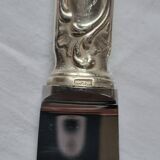 12 soh silver plated table knives