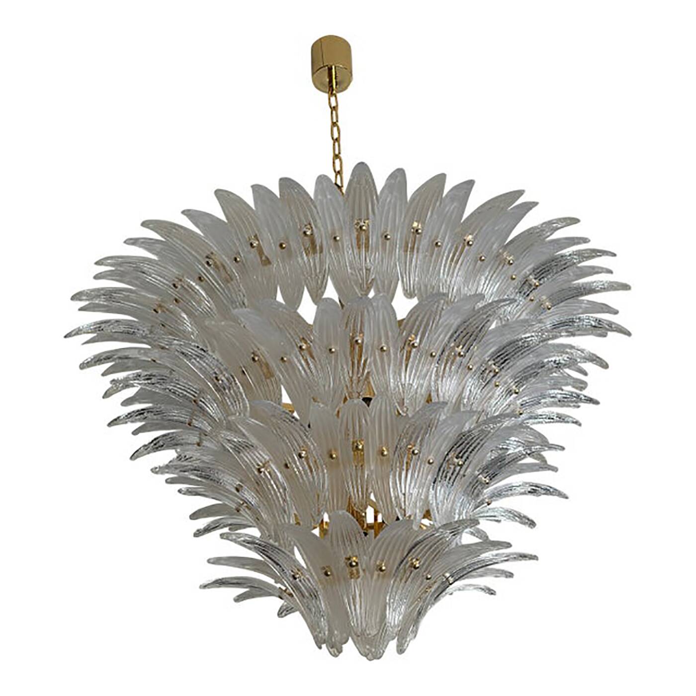 Sputnik Glass "Palm" Candlestick